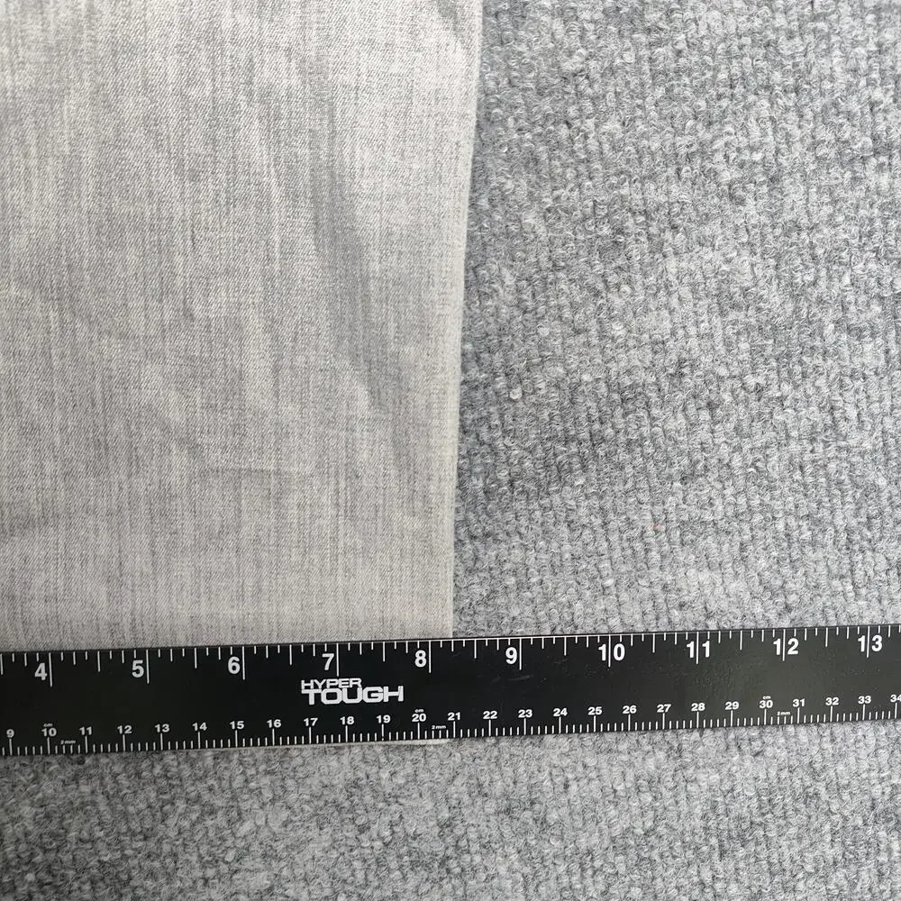 Calvin Klein Dress Pants Mens 32x30 Gray Wool Blend Stretch Flat Front